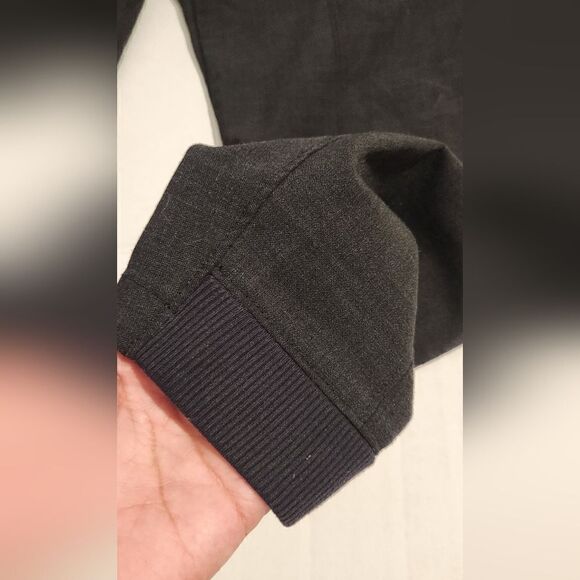 Athleta Work It City Wool Blend Pants Jogger Travel Dark Gray Size 2 - Picture 11 of 15